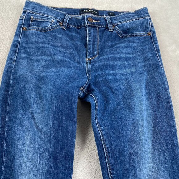 Lucky Brand Womens Jeans Size 8/29 Brooke Crop Medium Wash Denim - Picture 6 of 8